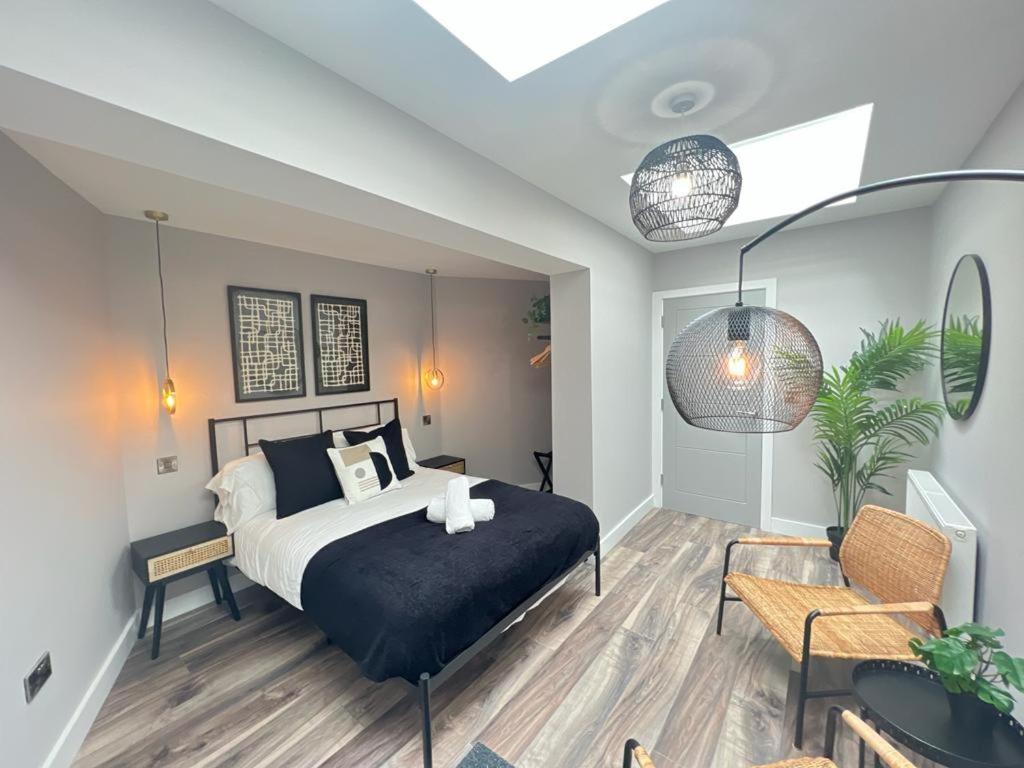 Central Belfast Modern Apartment Great Location Free Parking Dış mekan fotoğraf
